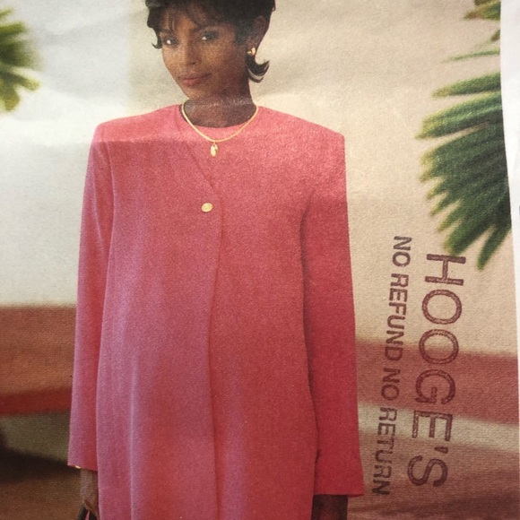 Vogue 1559- Vogue maternity career wardrobe- 18-20-22- pants, dress, skirt, coat - Picture 5 of 9